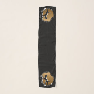 Hunting Dog Scarf Hound Dog Art Scarves