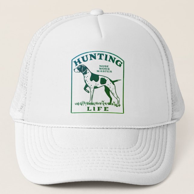 Hunting Dog Trucker Hat (Front)