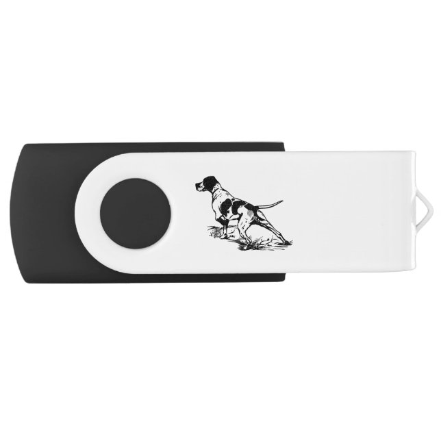 Hunting Dog USB Flash Drive (Front)