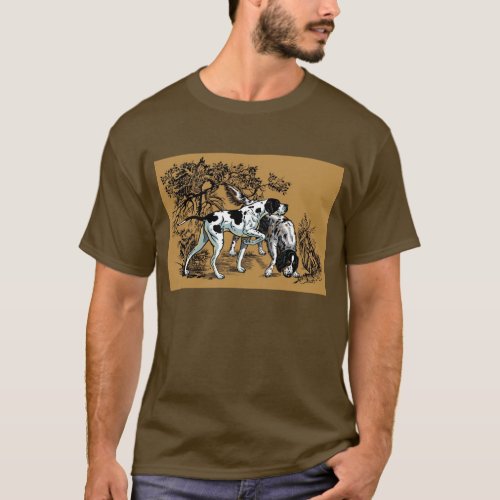 hunting dogs T_Shirt