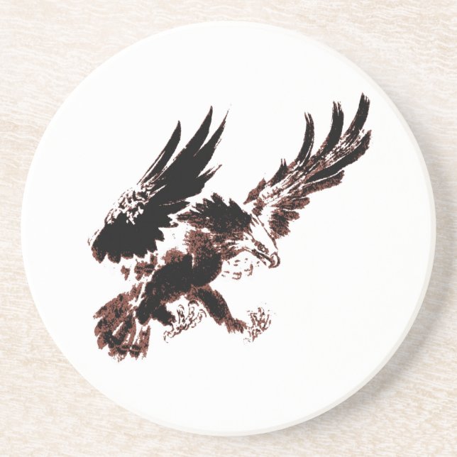 Hunting Eagle Coaster (Front)