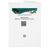 Hunting Falcon - 17th century (Back)