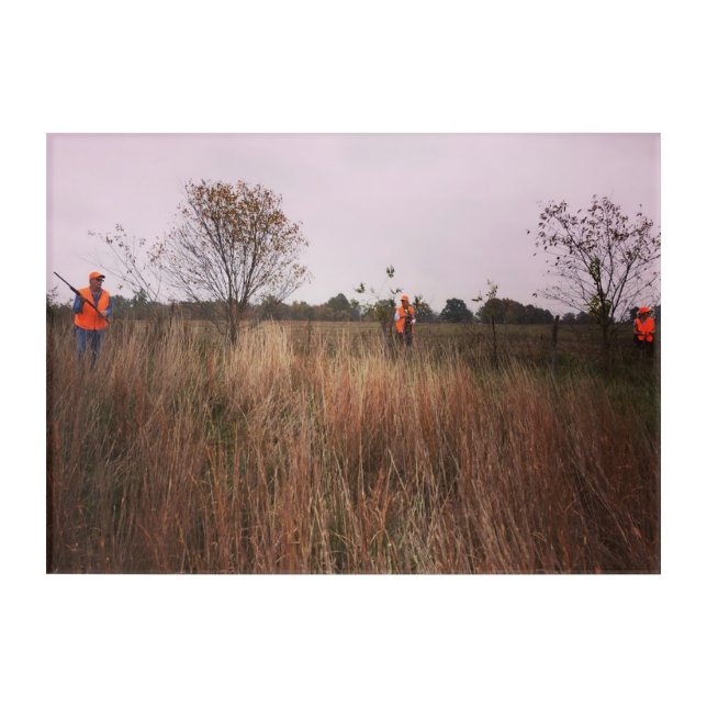 Hunting Family Acrylic Wall Art (Front)