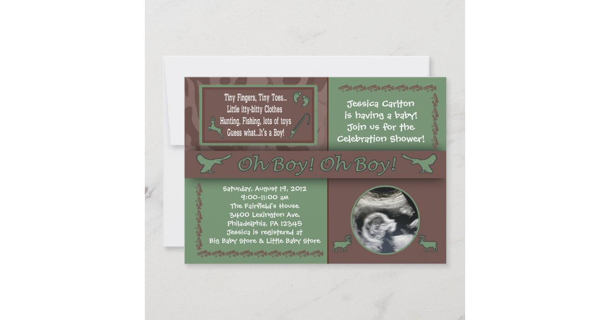  Fishing Baby Shower Invitations