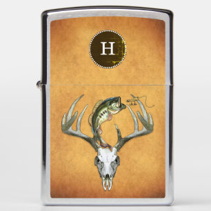 Hunting Fishing Themed Zippo Lighter