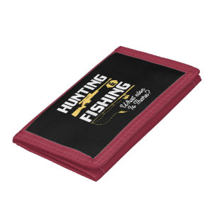 Hunting & Fishing What Else is There - Funny Fishe Tri-fold Wallet