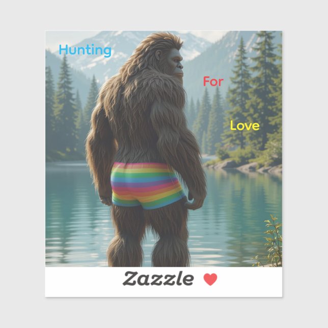 Hunting for love sticker (Sheet)