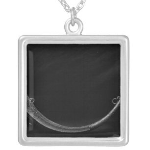 Hunting Horn belonging to Francois I Silver Plated Necklace