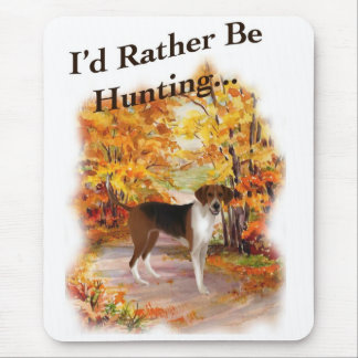 hunting hound dog mouse pad