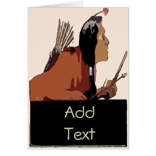Hunting Indian Cards (Front)