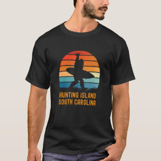 Hunting Island  South Carolina Sasquatch Souvenir T-Shirt