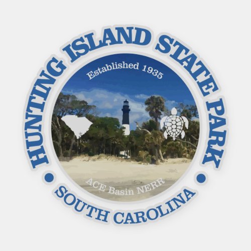Hunting Island SP Sticker