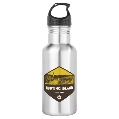 Hunting Island State Park South Carolina Stainless Steel Water Bottle