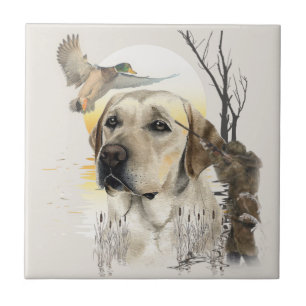 Hunting Life Ceramic Tile