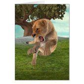 Hunting Lioness (Front)