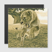 Hunting Lioness (Front/Back)