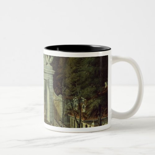 Hunting Lodge in Potsdam c1735 Two_Tone Coffee Mug