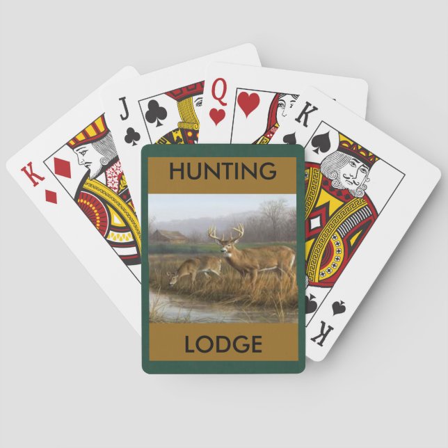 Hunting Lodge Playing Cards (Back)