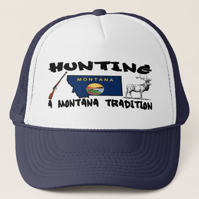 Hunting Montana Tradition Hat (Front)