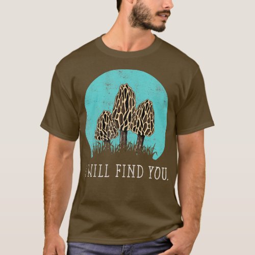 Hunting Morel Mushroom  T_Shirt