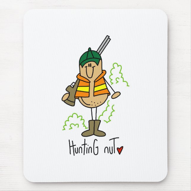 Hunting Nut Mouse Pad (Front)