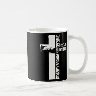 Hunting Oudoor Cross Jesus Christian Quote Cool Hu Coffee Mug