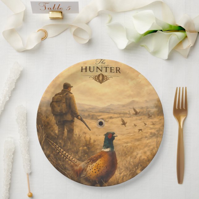 Hunting Paper Plates (Wedding)