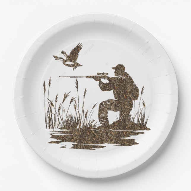 Hunting Paper Plates (Front)