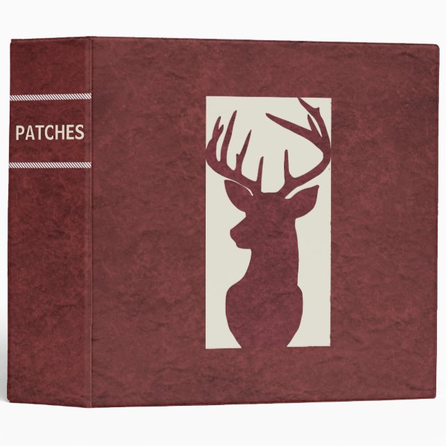 Hunting Patch Binder with Deer (Front/Spine)