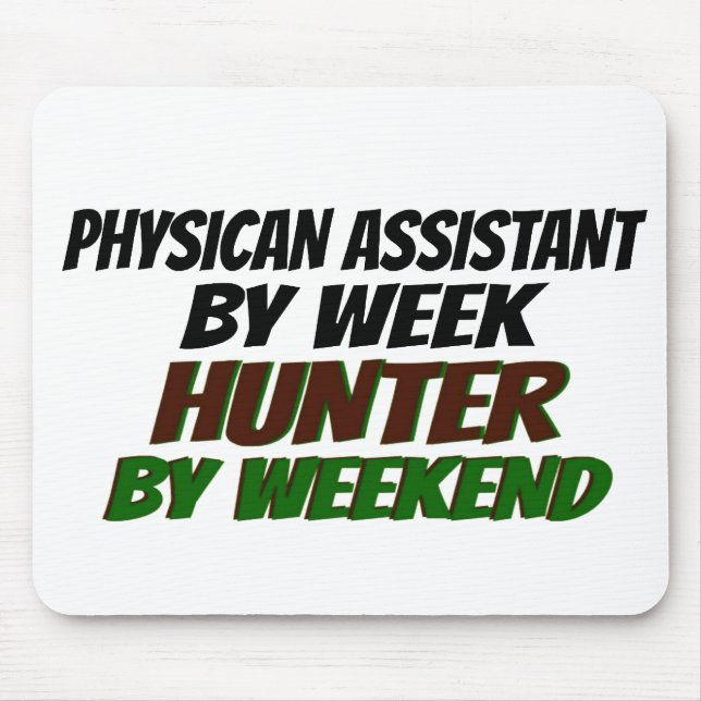 Hunting Physician Assistant Mouse Pad (Front)