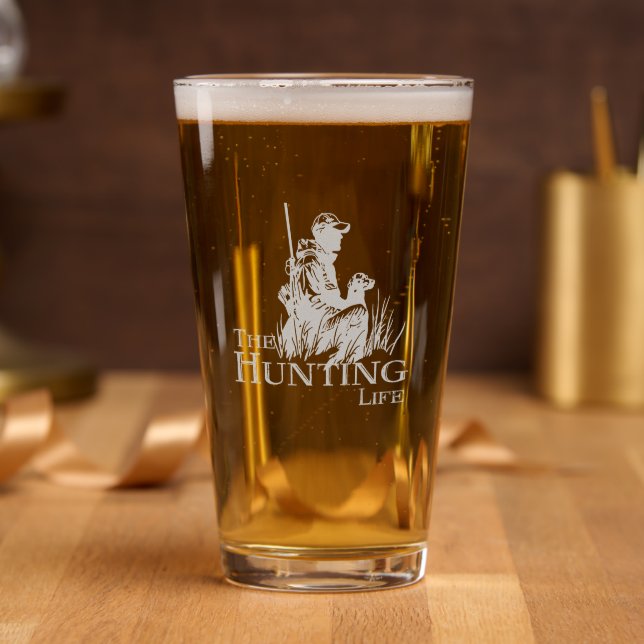 Hunting Pint Glass (Party)