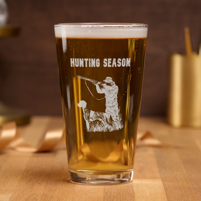 Hunting Pint Glass (Party)