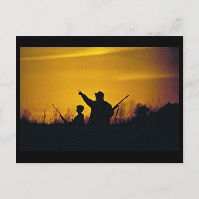 Hunting Postcard (Front)