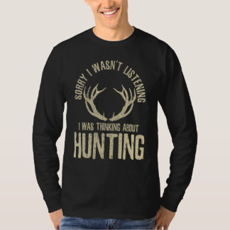 Hunting Quote Saying Deer Venison Elk Hunter T-Shirt