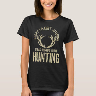 Hunting Quote Saying Deer Venison Elk Hunter T-Shirt