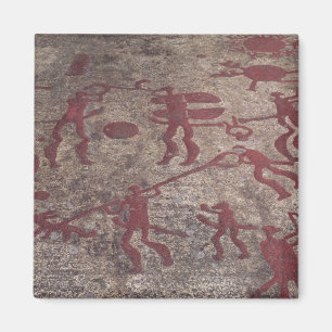 Hunting scene magnet