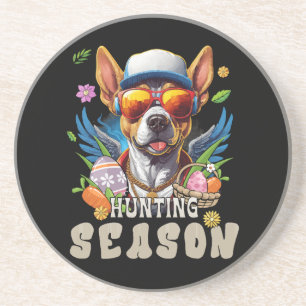 Hunting Season Deer Easter Egg Coaster
