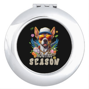 Hunting Season Deer Easter Egg Compact Mirror