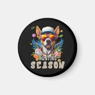 Hunting Season Deer Easter Egg Magnet