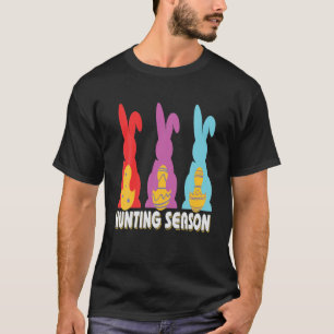 Hunting Season Eggs Deer Funny Easter Day Egg Hunt T-Shirt