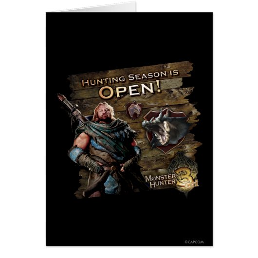 Hunting season is open! cards (Front)