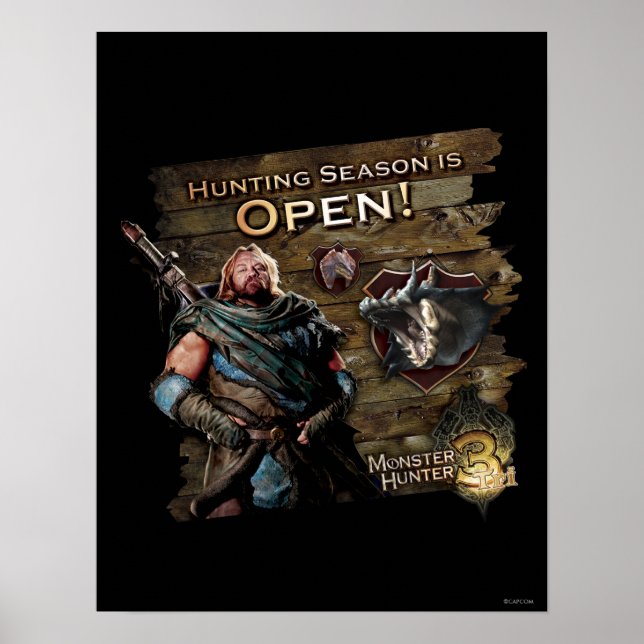 Hunting season is open! poster (Front)