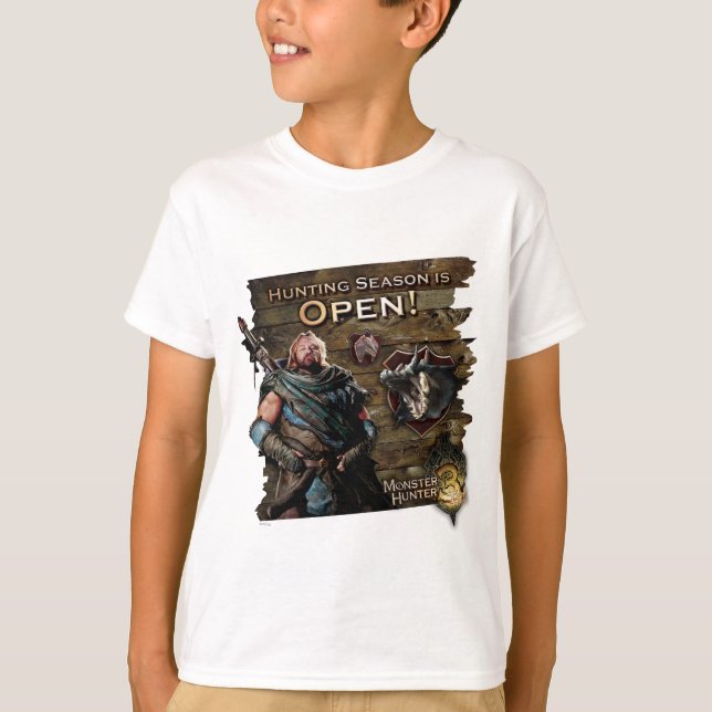 Hunting season is open! T-Shirt (Front)