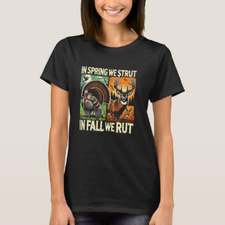Hunting Season Turkey & Deer Huntsman T-Shirt