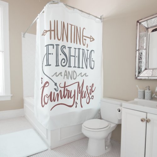 Hunting Shower Curtain