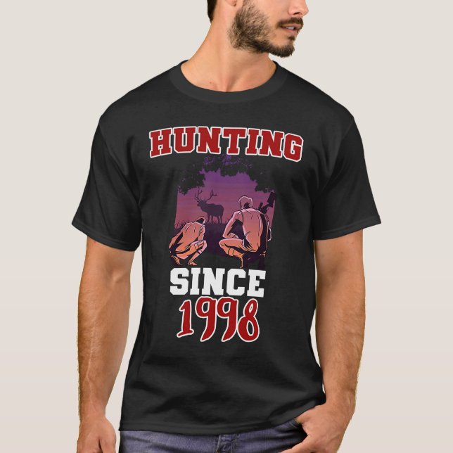 Hunting since 1998 T-Shirt (Front)