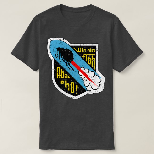 Hunting squadron 400 Messerschmitt Me 163 Komet Gr T-Shirt (Design Front)