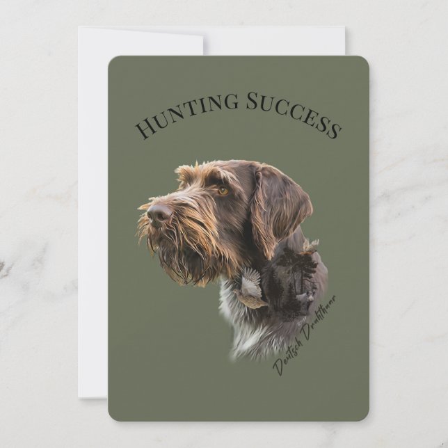 Hunting Success Invitation (Front)