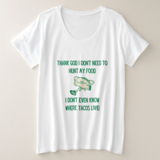 Hunting Tacos Plus Size T-Shirt