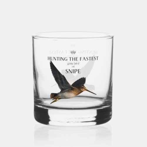 HUNTING THE FASTEST GAME ON SNIPE WHISKEY GLASS